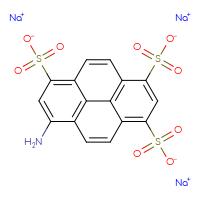Chemical structure of trisodium 8-aminopyrene-1,3,6-trisulfonate - CSSB00016998887