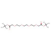 Chemical structure of 1,14-di-tert-butyl 3,6,9,12-tetraoxatetradecanedioate - CSSB00132301663