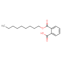 Chemical structure of 2-[(nonyloxy)carbonyl]benzoic acid - CSSB00025741121