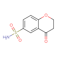 Chemical structure of 4-oxo-3,4-dihydro-2H-1-benzopyran-6-sulfonamide - CSSB00000697949