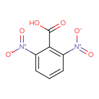 Chemical structure of 2,6-dinitrobenzoic acid - CSSB00009990753