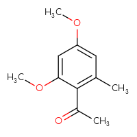 Chemical structure of 1-(2,4-dimethoxy-6-methylphenyl)ethan-1-one - CSSB00000074773
