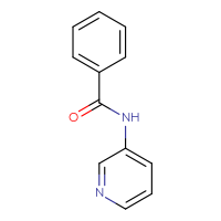 Chemical structure of N-(pyridin-3-yl)benzamide - CSSB00000159163