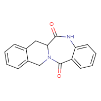 Chemical structure of 1,9-diazatetracyclo[9.8.0.0³,⁸.0¹³,¹⁸]nonadeca-3,5,7,13,15,17-hexaene-2,10-dione - CSSB00020598215