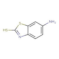Chemical structure of 6-amino-1,3-benzothiazole-2-thiol - CSSB00011217080