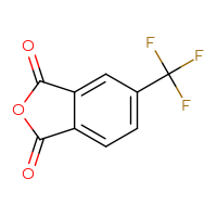 Chemical structure of 5-(trifluoromethyl)-1,3-dihydro-2-benzofuran-1,3-dione - CSSB00010116854