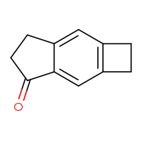 Chemical structure of 1H,2H,4H,5H,6H-cyclobuta[f]inden-4-one - CSSB00010640786