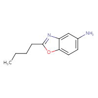 Chemical structure of 2-butyl-1,3-benzoxazol-5-amine - CSSB00011214801