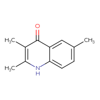 Chemical structure of 2,3,6-trimethyl-1,4-dihydroquinolin-4-one - CSSB00011390952