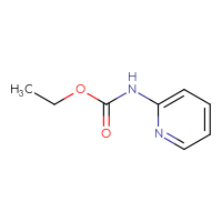 Chemical structure of ethyl N-(pyridin-2-yl)carbamate - CSSB00000016493