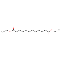 Chemical structure of 1,12-diethyl dodecanedioate - CSSB00020658325
