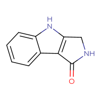Chemical structure of 1H,2H,3H,4H-pyrrolo[3,4-b]indol-1-one - CSSB00009859685