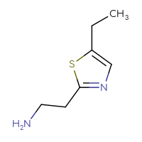 Chemical structure of 2-(5-ethyl-1,3-thiazol-2-yl)ethan-1-amine - CSSB00000764266