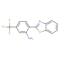 Chemical structure of 2-(1,3-benzothiazol-2-yl)-5-(trifluoromethyl)aniline - CSSB00045424290