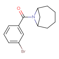 Chemical structure of 7-(3-bromobenzoyl)-7-azabicyclo[4.1.1]octane - CSSB06684194100