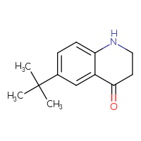 Chemical structure of 6-tert-butyl-1,2,3,4-tetrahydroquinolin-4-one - CSSB00010297078