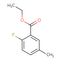 Chemical structure of ethyl 2-fluoro-5-methylbenzoate - CSSB00011692780