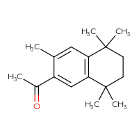 Chemical structure of 1-(3,5,5,8,8-pentamethyl-5,6,7,8-tetrahydronaphthalen-2-yl)ethan-1-one - CSSB00015193707