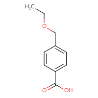 Chemical structure of 4-(ethoxymethyl)benzoic acid - CSSB00011202748