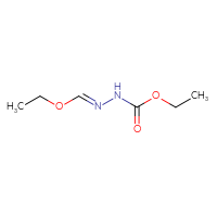 Chemical structure of (E)-(ethyl N-(ethoxycarbonyl)methanehydrazonate) - CSSB06256035387