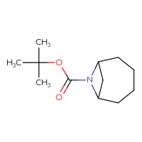 Chemical structure of tert-butyl 7-azabicyclo[4.1.1]octane-7-carboxylate - CSSB06729143063