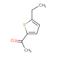 Chemical structure of 1-(5-ethylthiophen-2-yl)ethan-1-one - CSSB00000198524