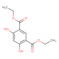 Chemical structure of 1,3-diethyl 4,6-dihydroxybenzene-1,3-dicarboxylate - CSSB00025716371