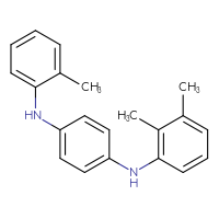Chemical structure of N1-(2,3-dimethylphenyl)-N4-(2-methylphenyl)benzene-1,4-diamine - CSSB00102421690