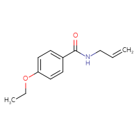 Chemical structure of 4-ethoxy-N-(prop-2-en-1-yl)benzamide - CSSB00000160337