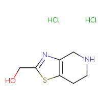 Chemical structure of {4H,5H,6H,7H-[1,3]thiazolo[4,5-c]pyridin-2-yl}methanol dihydrochloride - CSSB14929179498