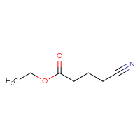 Chemical structure of ethyl 4-cyanobutanoate - CSSB00009871613