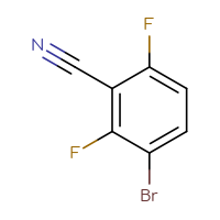 C7H2BrF2N