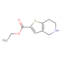 Chemical structure of ethyl 4H,5H,6H,7H-thieno[3,2-c]pyridine-2-carboxylate - CSSB00010126207
