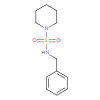 Chemical structure of N-benzylpiperidine-1-sulfonamide - CSSB00011202686