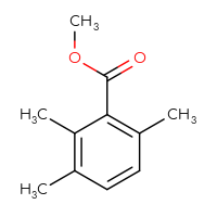 Chemical structure of methyl 2,3,6-trimethylbenzoate - CSSB00102861464