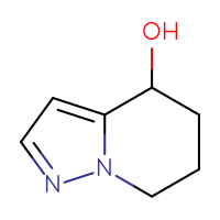 Chemical structure of 4H,5H,6H,7H-pyrazolo[1,5-a]pyridin-4-ol - CSSB00160486207