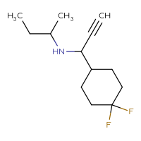 C13H21F2N