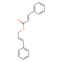 Chemical structure of (2E)-3-phenylprop-2-en-1-yl (2E)-3-phenylprop-2-enoate - CSSB00020627548