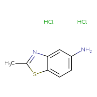 Chemical structure of 2-methyl-1,3-benzothiazol-5-amine dihydrochloride - CSSB00000104961