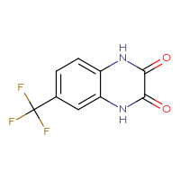 Chemical structure of 6-(trifluoromethyl)-1,2,3,4-tetrahydroquinoxaline-2,3-dione - CSSB00009998565