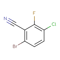 C7H2BrClFN