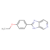 Chemical structure of 2-(4-ethoxyphenyl)-3H-imidazo[4,5-c]pyridine - CSSB00003393006
