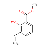 Chemical structure of methyl 3-ethenyl-2-hydroxybenzoate - CSSB00010669929