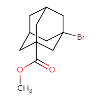Chemical structure of methyl 3-bromoadamantane-1-carboxylate - CSSB00009811540