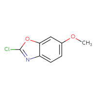 Chemical structure of 2-chloro-6-methoxy-1,3-benzoxazole - CSSB00012179890