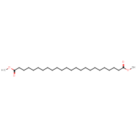Chemical structure of 1,24-dimethyl tetracosanedioate - CSSB14823821985