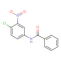 Chemical structure of N-(4-chloro-3-nitrophenyl)benzamide - CSSB00020584663