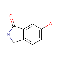 Chemical structure of 6-hydroxy-2,3-dihydro-1H-isoindol-1-one - CSSB00000087830