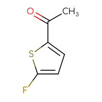 Chemical structure of 1-(5-fluorothiophen-2-yl)ethan-1-one - CSSB00009869799