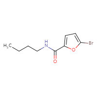Chemical structure of 5-bromo-N-butylfuran-2-carboxamide - CSSB00000159057